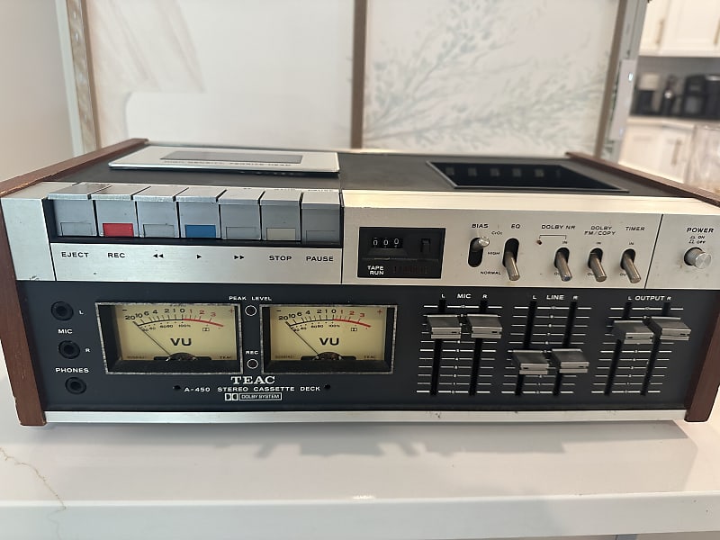 希少！名機！TEAC A-450 各ベルト交換済み再生良好ワウ