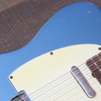 MINTY! 2013 Fender Custom Shop 1963 Reissue Telecaster Relic Lake Placid Blue + COA OHSC (6756) image 8