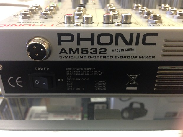 Phonic AM532 Mixer
