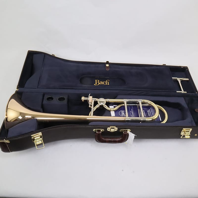 Bach Model LT42BOFG Stradivarius Professional Tenor Trombone SN 221228 OPEN  BOX