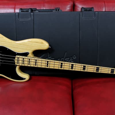 Fender Jazz Bass Electric 4 String Bass Guitar USA 2011 - Natural Gloss W/ Case image 3