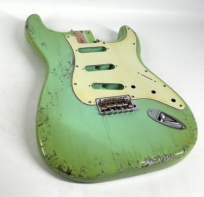 【特価】MJT - Stratocaster Body (Surf Green) 特価】MJT - Stratocaster Body (Surf Green) 美品】MJT