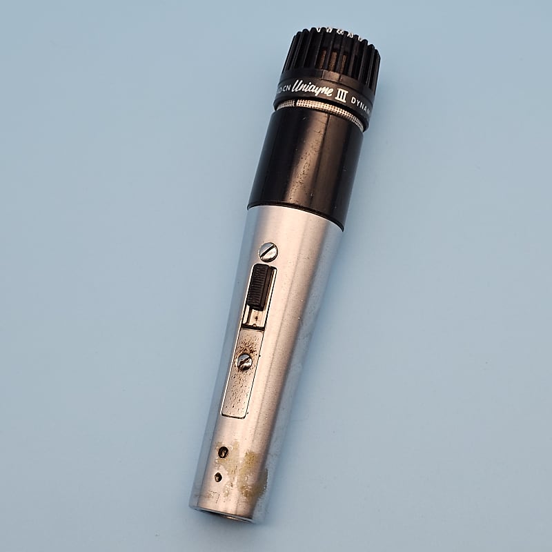 ☆Vintage 1970s Shure PE54D Unidyne III Dynamic Microphone