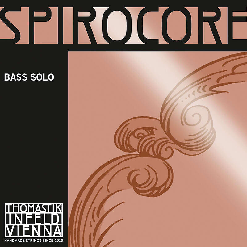 Thomastik-Infeld 3886.5 Spirocore Chrome Wound Spiral Core 3/4 Double Bass Solo String - C (Medium) image 1
