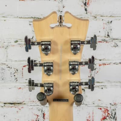 D'Angelico Premier Bedford SH Electric Guitar, Black Flake x3704 image 6