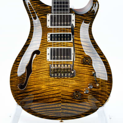 PRS Private Stock Special 22 Semi Hollow Tiger Eye Glow image 5