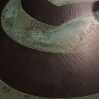 Woodland Percussion 18" Kinetic Art Crash Cymbal "Pinwheel" Design image 2