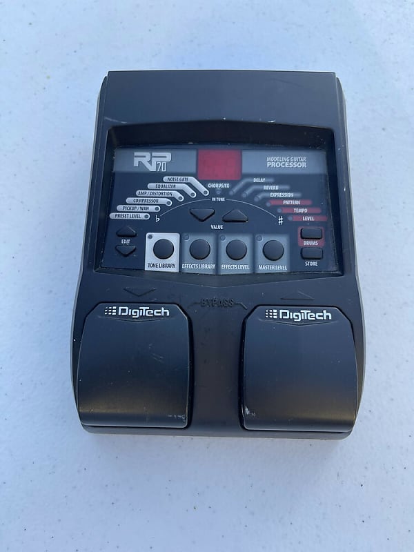 *For Parts/Repair* Digitech RP70 Modeling Guitar Multi Reverb UK