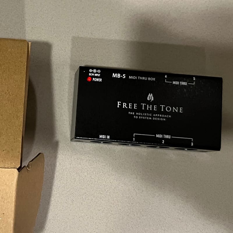 Free The Tone MB-5 MIDI Thru Box