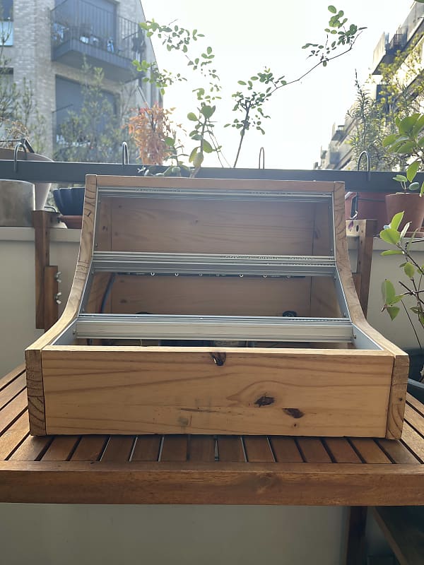 9U DIY CASE WOOD - 84HP image 1
