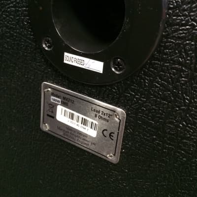 Marshall MX 2x12" DSL Cabinet Black image 4