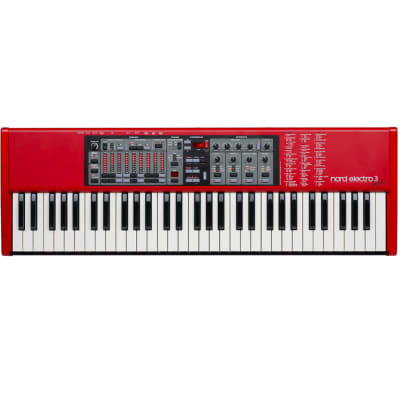 【美品】Nord Electro3 61鍵盤 Nord Electro 3 Value Bundle (61 Key) - Live Keyboard Kit B&H