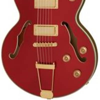 Epiphone Uptown Kat ES Electric Guitar Ruby Red Metallic image 1