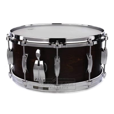 Gretsch USA Custom Snare Drum 14x6.5 10-Lug Satin Antique Maple image 2
