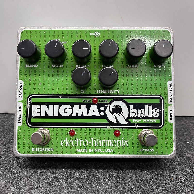 Electro-Harmonix Enigma Q Balls Bass Envelope Filter Pedal