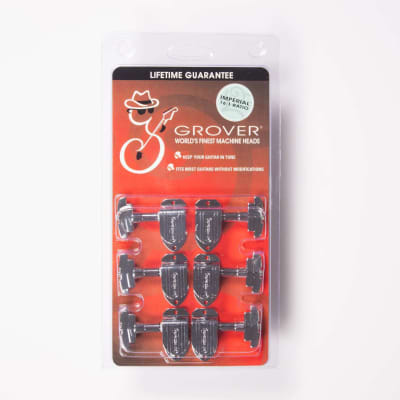Grover 150C  Imperial Series Tuning Machines 3 +3, Chrome Finish image 1