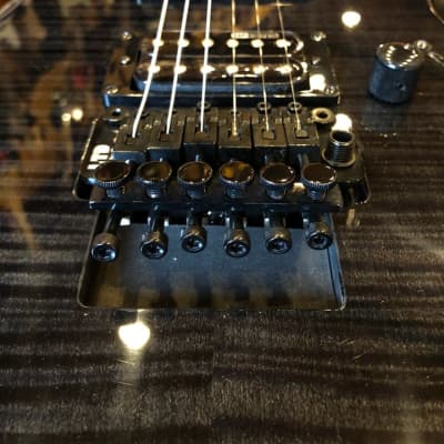 ESP LTD M-200FM Electric Guitar See-Thru Black w/ESP Hard Case image 6