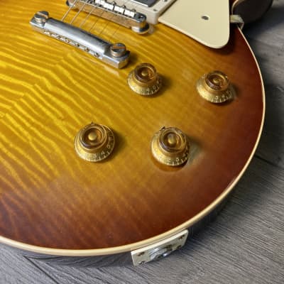 Gibson Custom 1959 Les Paul Standard Reissue VOS - Iced Tea Burst image 10