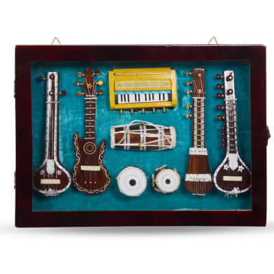 Handmade Miniature Musical Instrument, Wall Hanging, Home Decoration, For Home Office 2022 Assoted image 1