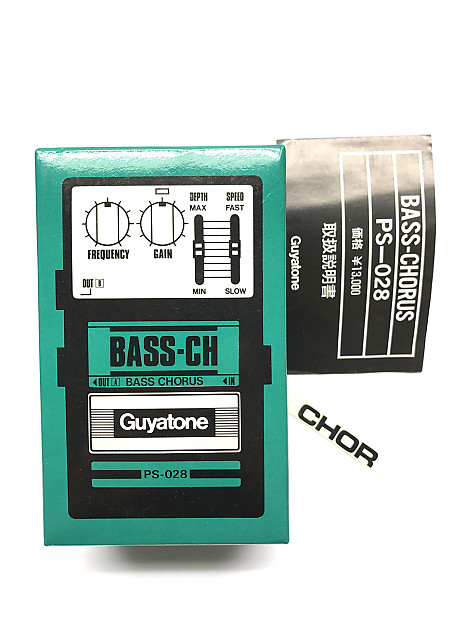 Guyatone PS-028, Bass-CH, Bass Chorus, MIJ 80's, Original