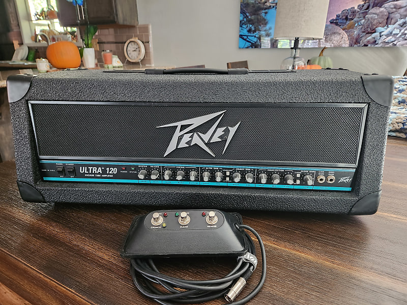 Peavey Ultra 120 Vacuum Tube Amplifier 120-Watt Guitar Head