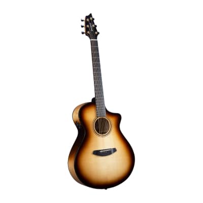 Breedlove Artista Pro Concert CE 6-String European Spruce Wood Top Acoustic Guitar with Maple Neck and Real Solid Tonewoods (Right-Handed,Burnt Amber) image 4