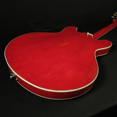 Eastman T64/V-T-RD Antique Red Varnish Thinline 5lbs. 14oz. With Case image 17