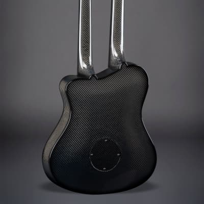 Emerald Chimaera | Carbon Fiber 18-String Double Neck Acoustic Guitar image 3