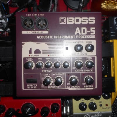 Boss AD-5 Acoustic Instrument Processor | Reverb
