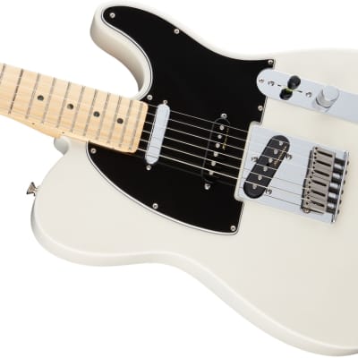 Fender Deluxe Nashville Telecaster Electric Guitar Maple Fingerboard, White Blonde w/ Deluxe Gigbag image 2