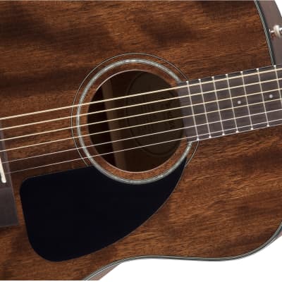 Fender CD-60S Solid Top Dreadnought Acoustic Guitar - All Mahogany Bundle with Hard Case, Tuner, Strap, Strings, Picks, and Austin Bazaar Instructional DVD image 4
