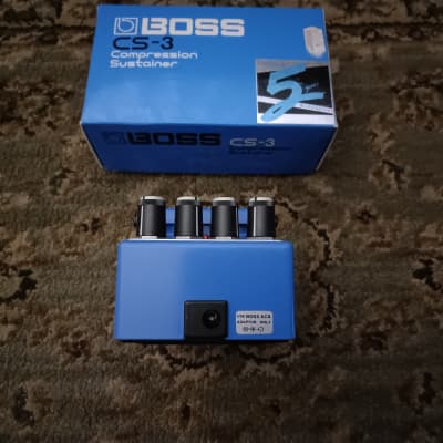 Boss CS-3 Compression Sustainer (Black Label) 1986 - 1992 - Blue image 3