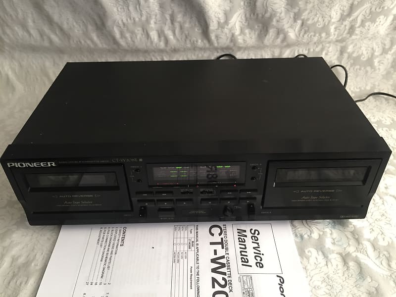 Pioneer CT-W208R Pletina Cassette Doble