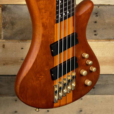 Schecter Stiletto Studio-5 FF 5-String Bass Honey Satin for sale