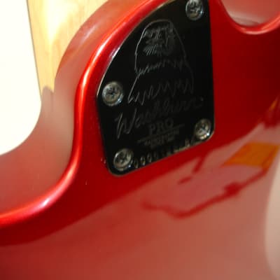 Washburn WG-587 7-String Electric Guitar, Red Metallic image 9