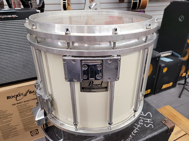 Pearl Competition Marching Snare 12x14 White Reverb Canada