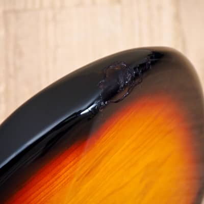 1998 Fender Deluxe Player Stratocaster Ash Body Sunburst w/ Fender Japan Neck image 16