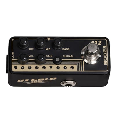 Mooer Micro Preamp 012 US Gold 100 image 3
