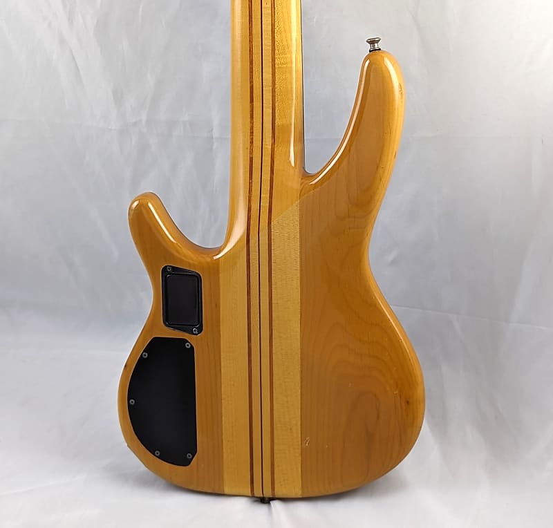 HEARTFIELD / Fender (Fujigen Japan) 1991 DR-6C 6-String Neck-Thru Bass  w/Koa Top