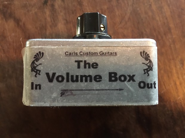 Carl's custom guitars volume box cheap