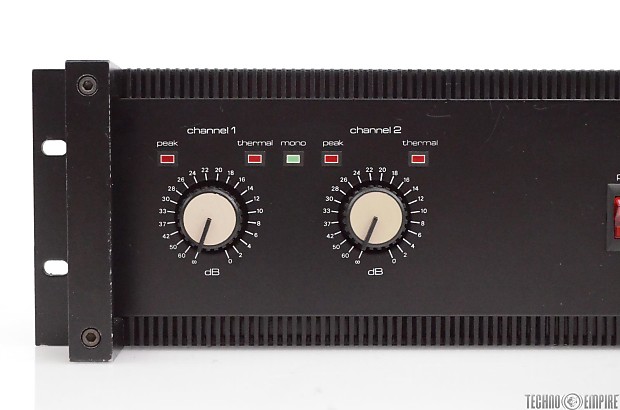 HH Electronic VX-1200 Mos-Fet Power Amplifier Amp Sunset Sound