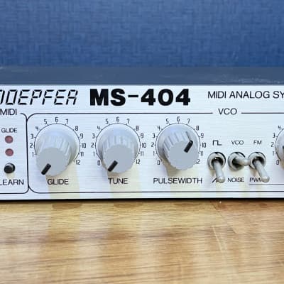 Excellent] Doepfer MS-404 Analog Midi Synthesizer Ultra Rare! | Reverb