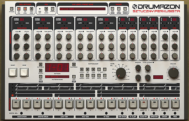 D16 Drumazon Drum Machine