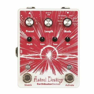 EarthQuaker Devices Astral Destiny Octal Octave Reverb Effects Pedal image 3
