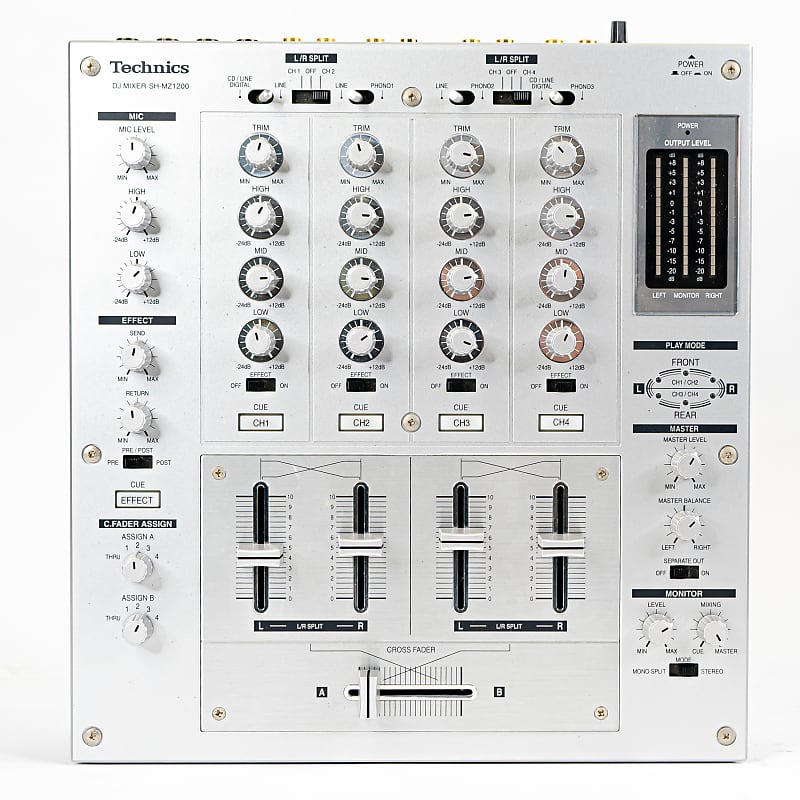 Technics SH-MZ1200 Professional DJ 4-channel Mixer with Digital In 