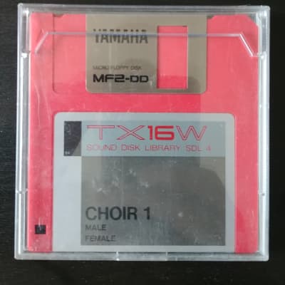 Yamaha Yamaha TX16W Sound Disk Library Choir