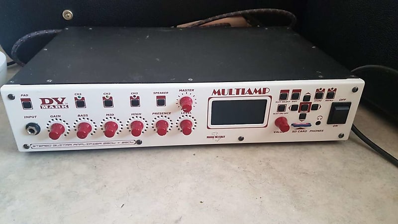 DV Mark Multiamp  stereo Preamp/Effects Processor/Power Amp image 1