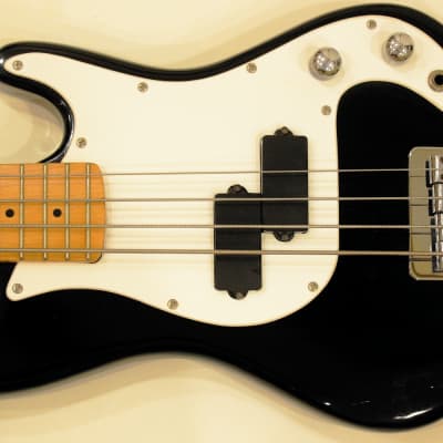 Super Rare SPLENDOR Mini Precision Bass 1970S Black Japanese Vintage. image 11