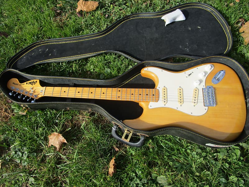 Joo Dee Stratocaster Guitar, 1970's, Japan, Dyna Gakki | Reverb