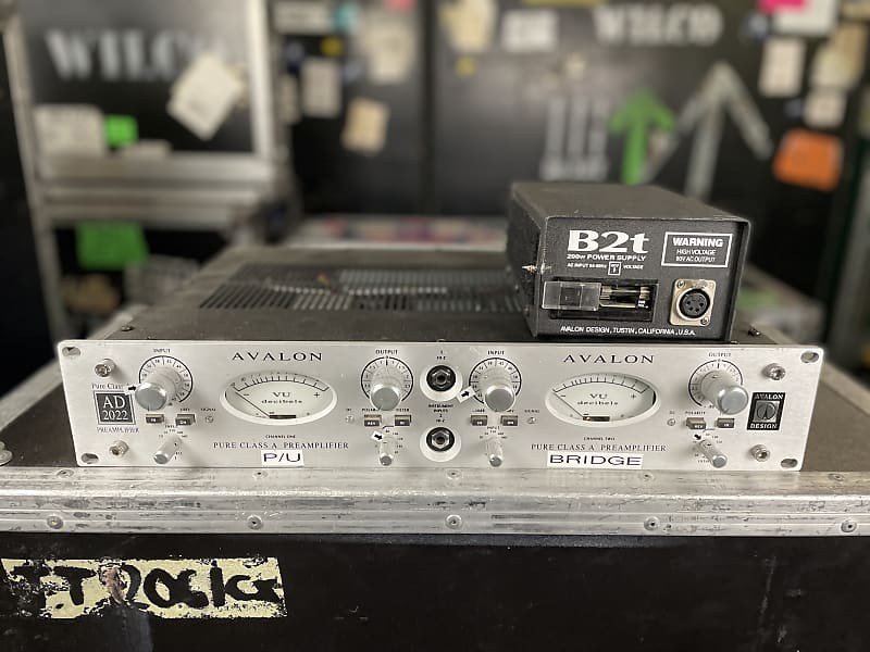 Wilco Loft Sale AVALON AD2022 Preamps rack 2 used by Jeff Reverb